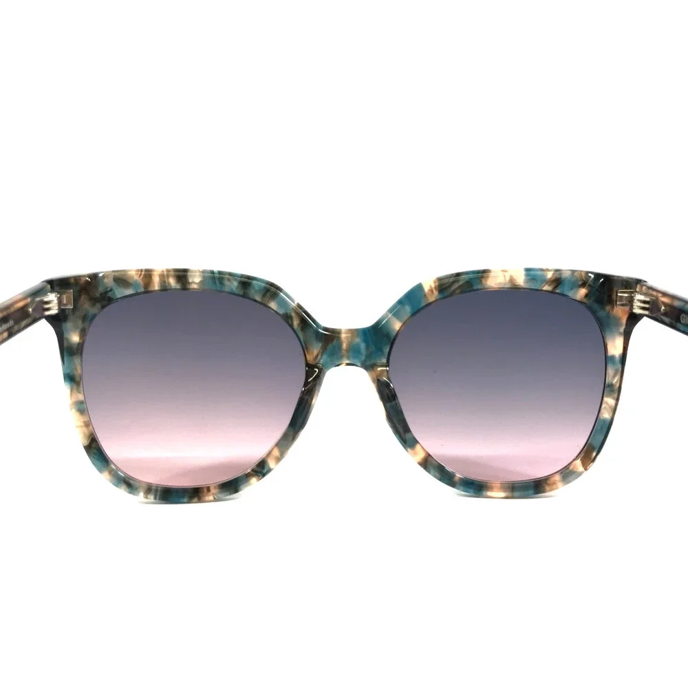 Gigi Studios Sunglasses ALAIA 6688/0 Blue Pink Butterfly with Purple Pink Lenses